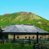 One of a number of stone ranch bulidings throughout northern Wyoming