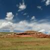 Wyoming Scenic Backway.
Natrona County.
(Red escarpment)