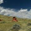 Beautiful red rocky
escarpments.
Natrona County.