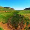 Marshlands-amongst central Wyoming's arrid interior