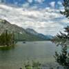 Teton Range and Jenny Lake.
(looking north)