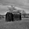 1930's style multi-outhouse.
Slater, WY.