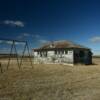 Hat Creek schoolhouse.
(east angle)
Niobrara County.