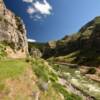 Wind River traversing the canyon.