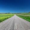 Road to nowhere.
(looking north)
Goshen County.