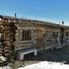 Fort Bridger.
Old log stockade.